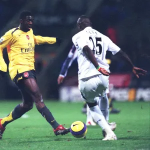 Kolo Toure (Arsenal) Abdoulaye Faye (Bolton)