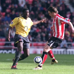 Kolo Toure (Arsenal) Anthony Le Tallec (Sunderland)