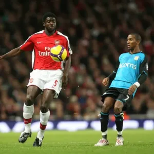 Kolo Toure (Arsenal) Ashley Young (Aston Villa) Kolo Toure (Arsenal) Ashley Young (Aston Villa)