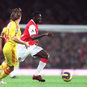 Kolo Toure (Arsenal) Bolo Zenden (Liverpool)