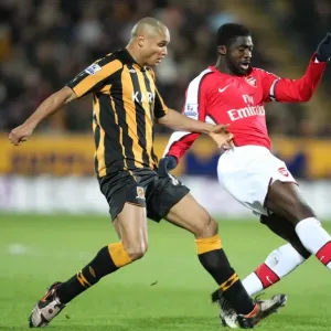 Kolo Toure (Arsenal) Daniel Cousin (Hull)