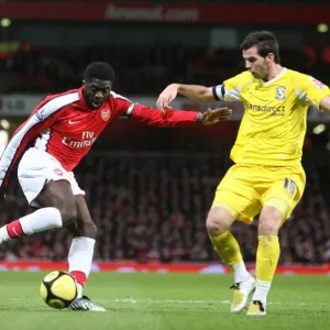 Kolo Toure (Arsenal) Joe Ledley (Cardiff)