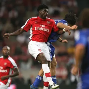 Kolo Toure (Arsenal) Luis Suarez (Ajax) Kolo Toure (Arsenal) Luis Suarez (Ajax)