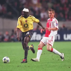 Kolo Toure (Arsenal) Markus Rosenberg (Ajax) Kolo Toure (Arsenal) Markus Rosenberg (Ajax)