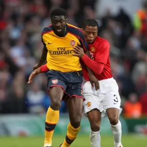 Kolo Toure (Arsenal) Patrice Evra (Man Utd)