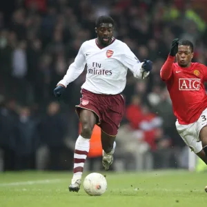 Kolo Toure (Arsenal) Patrice Evra (Man Utd)