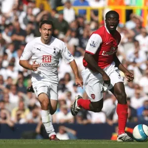 Kolo Toure (Arsenal) Steed Malbranque (Tottenham) Kolo Toure (Arsenal) Steed Malbranque (Tottenham)