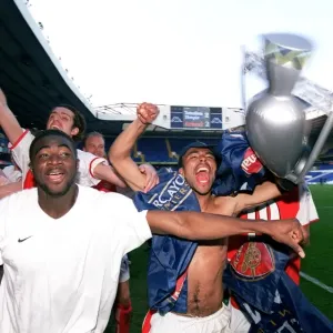 Kolo Toure and Ashley Cole Print Kolo Toure and Ashley Cole Print