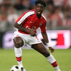 Kolo Toure: Leading Arsenal to Victory over Ajax in the Amsterdam Tournament, Amsterdam Arena, 2008 Kolo Toure: Leading Arsenal to Victory over Ajax in the Amsterdam Tournament, Amsterdam Arena, 2008
