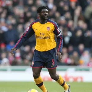 Kolo Toure: Leading Arsenal to Victory over Stoke City, 1:2, Barclays Premier League, 2008