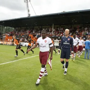 Kolo Toure Leads Arsenal to Victory: 2-0 Pre-Season Win over Barnet, 2007 Kolo Toure Leads Arsenal to Victory: 2-0 Pre-Season Win over Barnet, 2007
