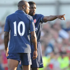 Kolo Toure and William Gallas (Arsenal)