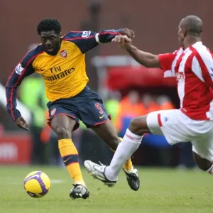 Kolo Toure's Brilliant Performance: Arsenal's 2-1 Victory Over Stoke City, 1/11/2008 Kolo Toure's Brilliant Performance: Arsenal's 2-1 Victory Over Stoke City, 1/11/2008