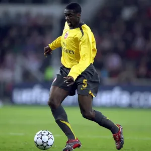Kolo Toure's Victory: Arsenal's 1:0 Win Over PSV Eindhoven in the UEFA Champions League, 2007 Kolo Toure's Victory: Arsenal's 1:0 Win Over PSV Eindhoven in the UEFA Champions League, 2007