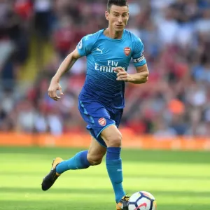 Koscielny Focused: Liverpool vs Arsenal, Premier League 2017-18