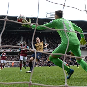 Koscielny Scores the Decisive Goal: Arsenal's Triumph over West Ham United in the Premier League, London, 2016