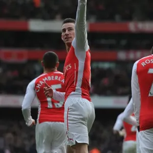 Koscielny's Dramatic Last-Minute Winner: Arsenal vs. Stoke City, Premier League 2014-15
