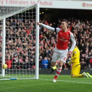 Koscielny's Game-Winning Goal: Arsenal Overpowers Stoke City in Premier League 2014-15