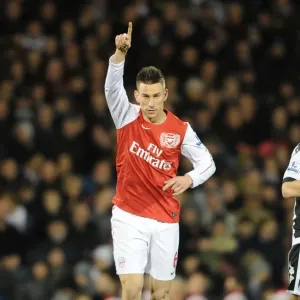 Koscielny's Stunner: Arsenal's Winning Goal vs. Fulham (2011-12)