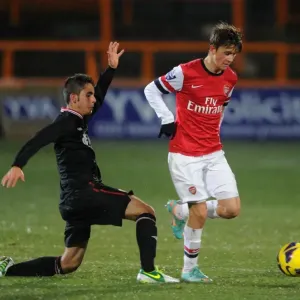 Kris Olsson (Arsenal) Jurgi Oteo (Bilbao). Arsenal U19 4: 2 Athletic Bilbao U19. NextGen Series Kris Olsson (Arsenal) Jurgi Oteo (Bilbao). Arsenal U19 4: 2 Athletic Bilbao U19. NextGen Series