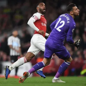 Lacazette Scores Again: Arsenal's Double Strike vs. Newcastle United (2018-19) Lacazette Scores Again: Arsenal's Double Strike vs. Newcastle United (2018-19)
