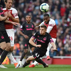 Lacazette Strikes First: Arsenal vs. Everton, Premier League 2018-19