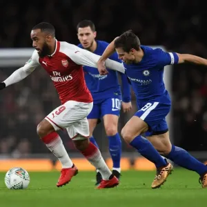 Lacazette vs. Christensen: A Battle in the Carabao Cup Semi-Final Lacazette vs. Christensen: A Battle in the Carabao Cup Semi-Final