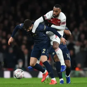 Lacazette vs Lindelof: A FA Cup Showdown at the Emirates Lacazette vs Lindelof: A FA Cup Showdown at the Emirates