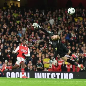 Last-Minute Drama: Eddie Nketiah Scores the Winner for Arsenal Against Brighton in Carabao Cup