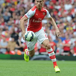 Laurent Koscielny (Arsenal). Arsenal 2: 2 Manchester City. Barclays Premier League