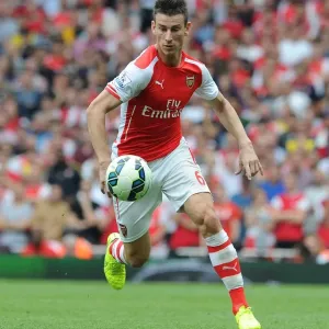 Laurent Koscielny (Arsenal). Arsenal 2: 2 Manchester City. Barclays Premier League