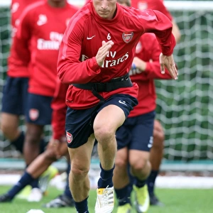 Laurent Koscielny (Arsenal). Arsenal Training Session. Arsenal Training Ground