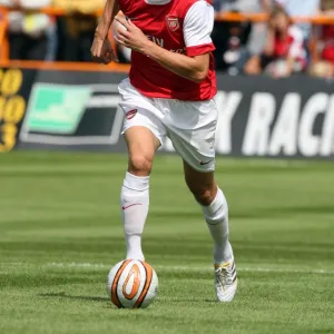 Laurent Koscielny (Arsenal). Barnet 0: 4 Arsenal. Pre Season Friendly. Underhill