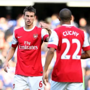 Laurent Koscielny (Arsenal). Chelsea 2: 0 Arsenal. Barclays Premier League Laurent Koscielny (Arsenal). Chelsea 2: 0 Arsenal. Barclays Premier League
