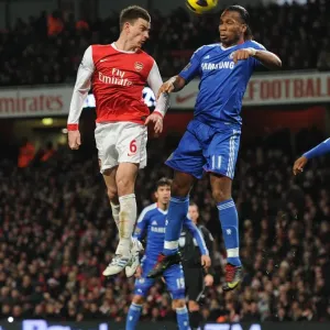 Laurent Koscielny (Arsenal) Didier Drogba (Chelsea). Arsenal 3: 1 Chelsea Laurent Koscielny (Arsenal) Didier Drogba (Chelsea). Arsenal 3: 1 Chelsea
