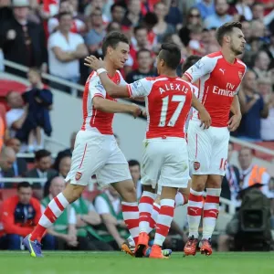Season 2014-15 Prints: Arsenal v Crystal Palace 2014/15