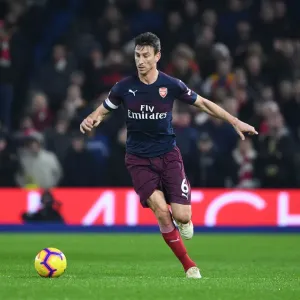 Laurent Koscielny Print - Arsenal vs Brighton & Hove Albion