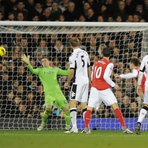 Laurent Koscielny Scores the Winner: Fulham vs. Arsenal, Premier League 2011-12