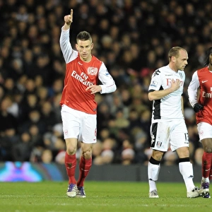 Laurent Koscielny's Goal: Fulham vs. Arsenal, Premier League 2011-12