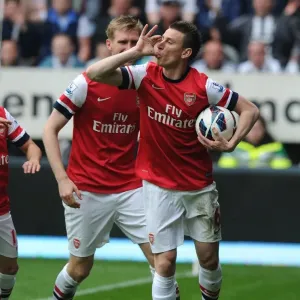 Laurent Koscielny's Last-Minute Goal: Arsenal Secure Dramatic Victory over Newcastle United, Premier League 2012-13 Laurent Koscielny's Last-Minute Goal: Arsenal Secure Dramatic Victory over Newcastle United, Premier League 2012-13
