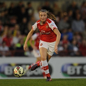 Leah Williamson in Action: Arsenal Ladies vs. Bristol Academy, WSL (2015)