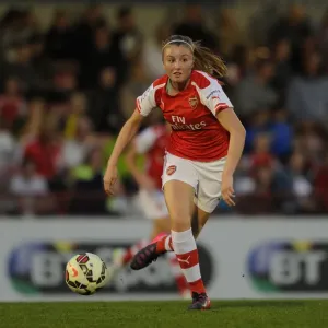 Leah Williamson in Action: Arsenal Ladies vs. Bristol Academy, WSL (2015) Leah Williamson in Action: Arsenal Ladies vs. Bristol Academy, WSL (2015)