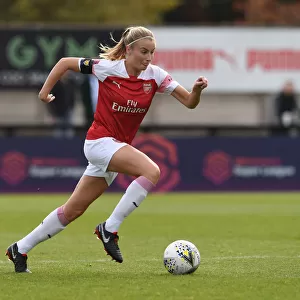 Leah Williamson: In Action for Arsenal Women Against Birmingham City (2018-19)