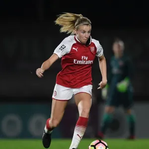 Leah Williamson in Action: Arsenal Women vs. Reading Ladies, WSL (Women's Super League) Leah Williamson in Action: Arsenal Women vs. Reading Ladies, WSL (Women's Super League)
