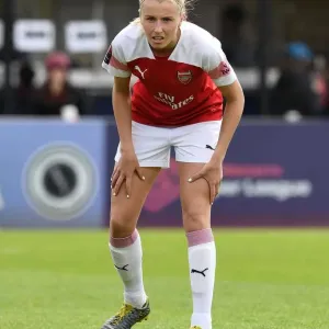 Leah Williamson in Action: Arsenal Women vs Manchester City Women, WSL (2018-19)