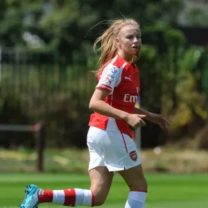 Leah Williamson in Action: Millwall Lionesses vs. Arsenal Ladies, WSL Continental Cup Leah Williamson in Action: Millwall Lionesses vs. Arsenal Ladies, WSL Continental Cup