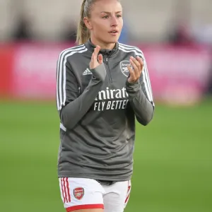 Leah Williamson Rallies Arsenal Fans Before Kick-off Against Brighton & Hove Albion