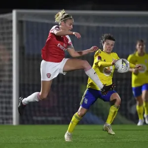 Leah Williamson vs. Hayley Ladd: Intense Battle in Arsenal Women vs. Birmingham City Women FA WSL Continental Tyres Cup Match Leah Williamson vs. Hayley Ladd: Intense Battle in Arsenal Women vs. Birmingham City Women FA WSL Continental Tyres Cup Match