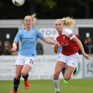 Leah Williamson vs. Keira Walsh: Intense Rivalry in Arsenal Women vs. Manchester City Women's WSL Clash