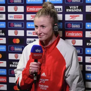 Leah Williamson's Emotional Moment: Arsenal Women Celebrate FA WSL Victory Leah Williamson's Emotional Moment: Arsenal Women Celebrate FA WSL Victory